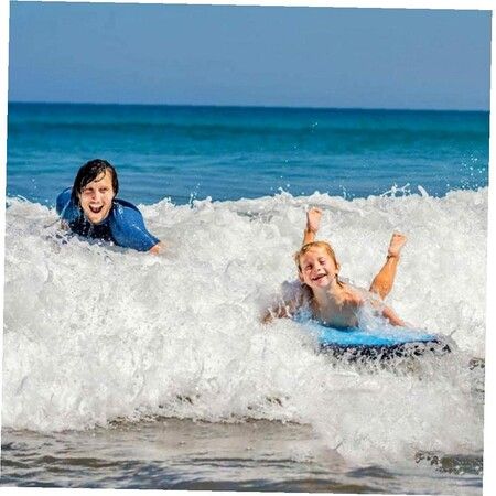 Children Inflatable Bodyboards Kids Lightweight Soft Mini Surfboards Outdoor Swimming Pool Beach Floating Mat Pad Float