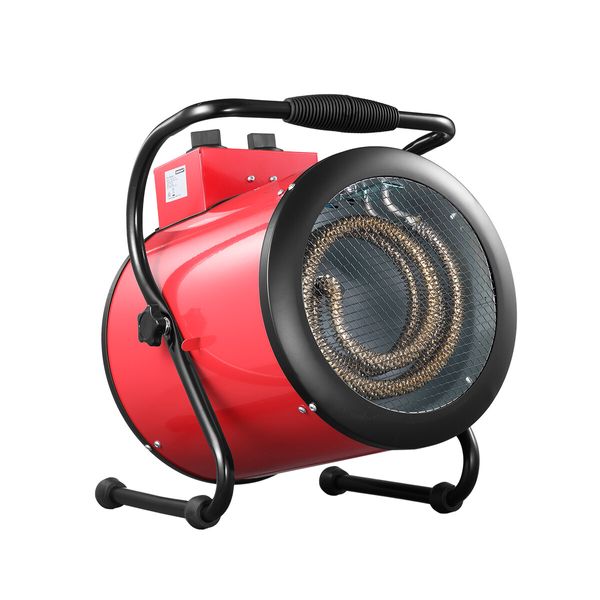 Industrial Fan Heater 2 in 1 Portable Electric Hot Air Blower Carpet Dryer for Shed Warehouse Workshop SAA 3000W