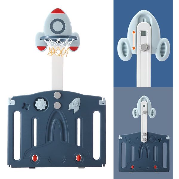 16/18/20 Kids Baby Playpen Activity Center Safety Play Yard Panel Airship
