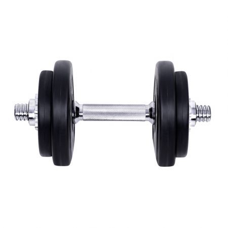 Everfit 20kg Dumbbell Set Weight Plates Dumbbells Lifting Bench