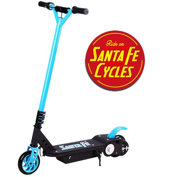 Santa Fe 170w Electric Scooter Blue Kids Ride On Toy Childrens Bike Motorbike