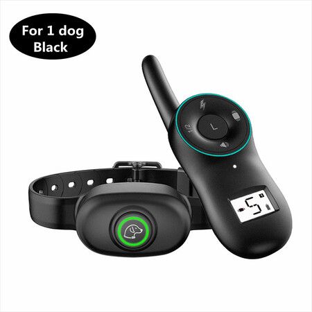 Electric Dog Training Collars Waterproof Remote Control With 400m Rechargeable Bark Anti Pet Trainer Shock Vibra Trainer