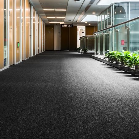 Marlow Carpet Tiles 5m2 Office Premium Floor Rug Commercial Grade Carpet Black