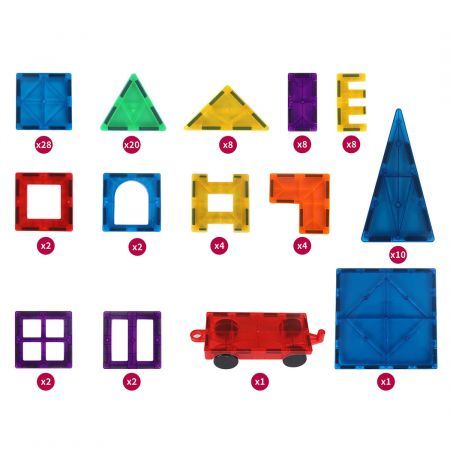 Kids Magnetic Tiles Blocks Building