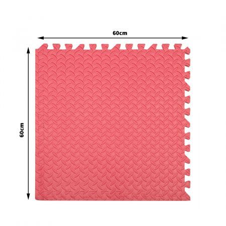 Bopeep Kids Play Mat Floor Baby Crawling Mats Foldable Waterproof Carpet Red