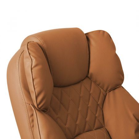 Levede Gaming Chair Office Computer Seat Racing PU Leather Executive Footrest