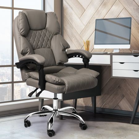 Levede Gaming Chair Office Computer Seat Racing PU Leather Executive Recliner