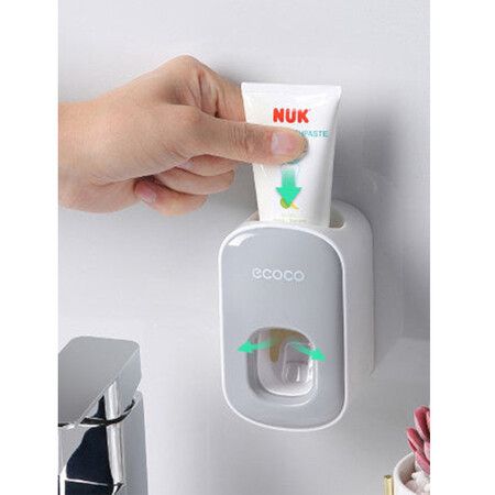 Automatic Wall Mount Toothpaste Dispenser - Black