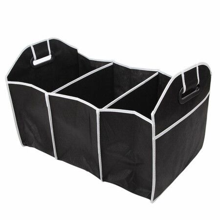 Foldable Car Trunk Storage box - Black