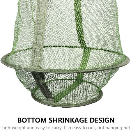 Fishing Net Mesh Fish Trap Collapsible Fish Cage