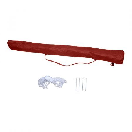 Mountview Beach Umbrella Outdoor Umbrellas Sun Shade Garden Shelter 2.33M Red