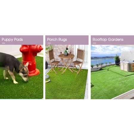 70SQM Artificial Grass Lawn Flooring Outdoor Synthetic Turf Plastic Plant Lawn