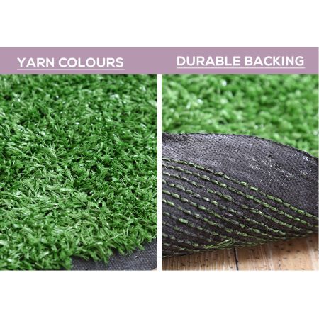 30SQM Artificial Grass Lawn Flooring Outdoor Synthetic Turf Plastic Plant Lawn