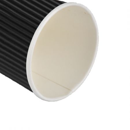 50 Pcs 16oz Disposable Takeaway Coffee Paper Cups Triple Wall Take Away w Lids