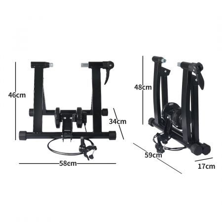 Bicycle Trainer Stand Indoor Bike Training Rack Portable Home Fitness Cycling