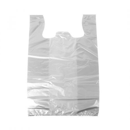 300pcs Plastic Singlet Bags Carry Bag Grocery Shopping Checkout 30x52x18cm Large