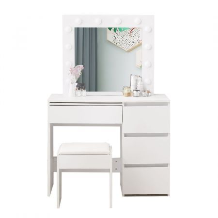 Dressing Table Vanity Set Stool