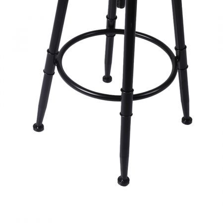 Levede 4x Industrial Bar Stools Kitchen Stool PU Leather Barstools Chairs