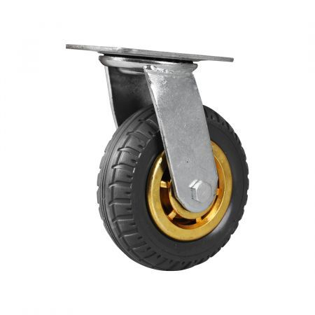 Castor Wheels Heavy Duty 4X 6" 150mm Swivel Silent Caster 2 Brakes 1000KG Load