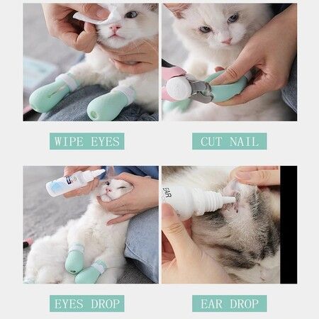 Cat Feet Cover For Washing Cat Anti-scratch Gloves For Pets Bathing Supplies