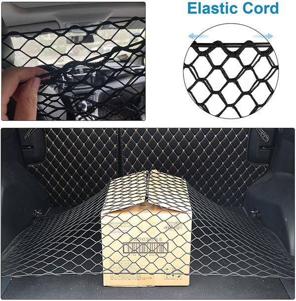 Dog Barrier for Car Pet Dog Cat Net for SUV Vans Trucks Large 120 X 70 CM