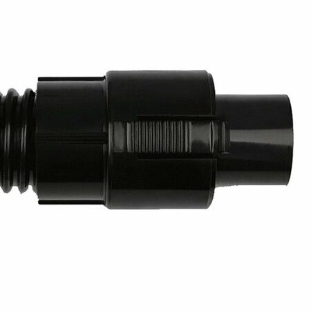 Universal Vacuum Cleaner Hose Extension Threaded Accessories 1.85m Long Black Hose for Vacuums
