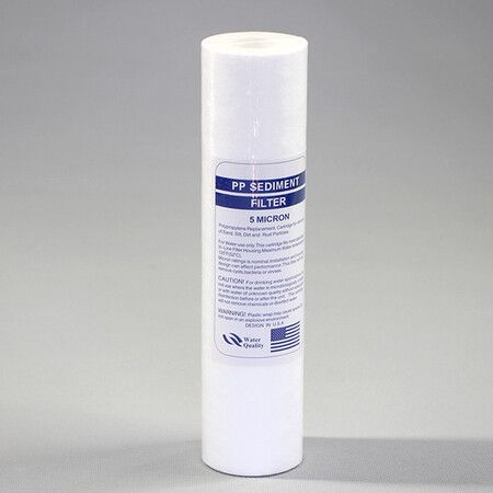 10 inch, 1 micron,110G pp Water Filter Cartridge, Polypropylene Replacement, Cotton Filter