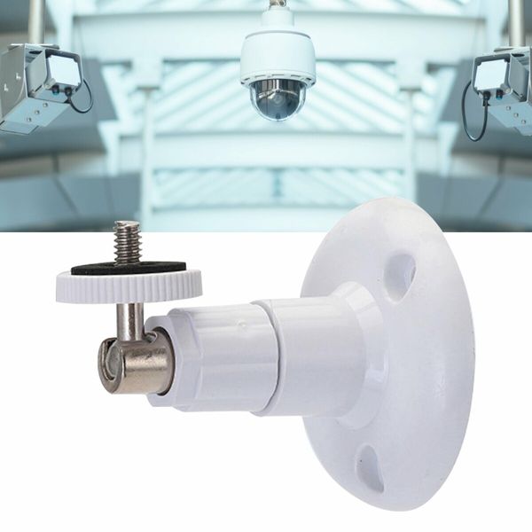 Wall Mount Bracket Flexible Adjustable Round Base Outdoor Indoor Ceiling Security Bracket