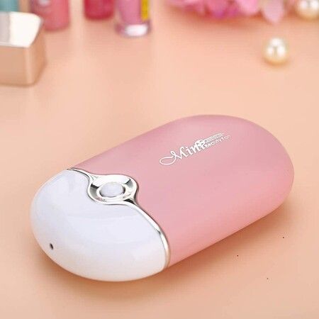 Mini USB Air Conditioner Fan for Eyelash Extension (Pink)