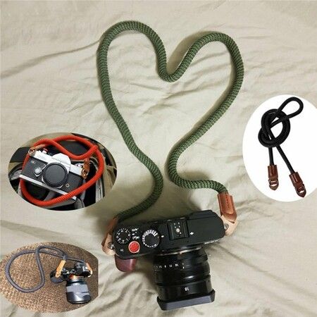 Nylon camera rope neck binding hand portable camera neck strap Multi-color optional camera protection hand rope suitable for micro SLR camera