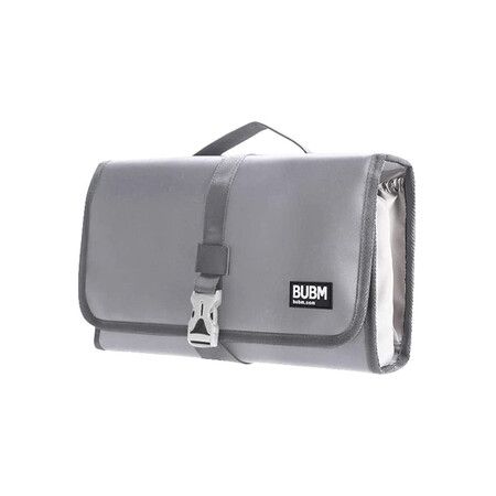 Travel Case for Dyson Airwrap, Portable Hanging Curling Iron Travel Bag (grey)