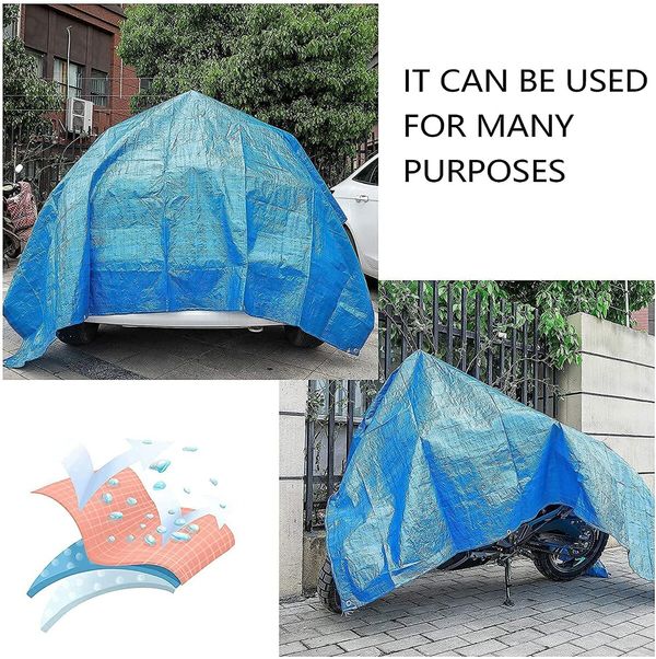 Swimming Pool Ground Cloths Waterproof Covers,Dust Proof Paint Tarp  (500 x 300 cm)