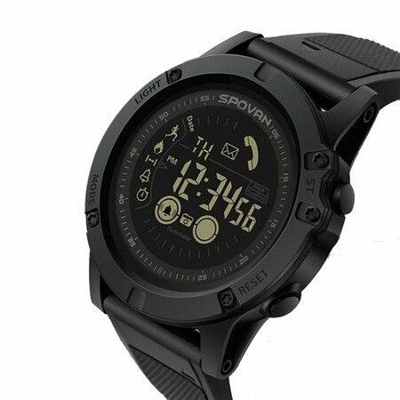 Outdoor Digital Smart Sport Watch for Men with Pedometer Wrist Watch for and Android 50M Waterproof