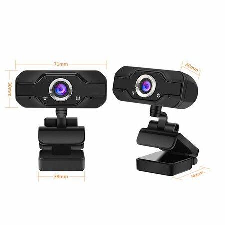 1080P Web Cam HD Camera Webcam with Mic Microphone for Computer PC Laptop Notebook