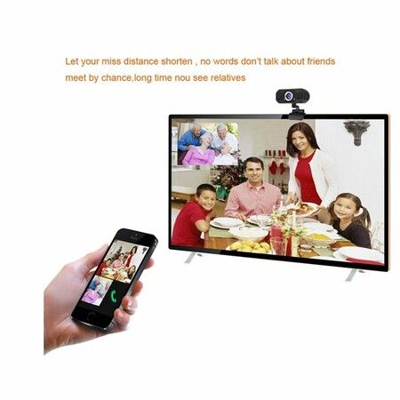 1080P Web Cam HD Camera Webcam with Mic Microphone for Computer PC Laptop Notebook