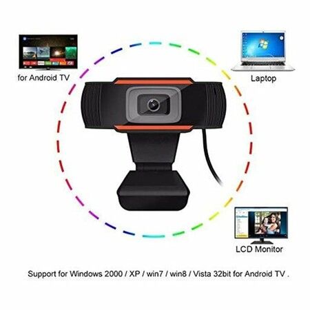 Webcam with Microphone, 1080P Full HD Webcam Streaming Computer Web Camera for Video Calling Conferencing Recording, USB Webcams for PC Laptop Desktop