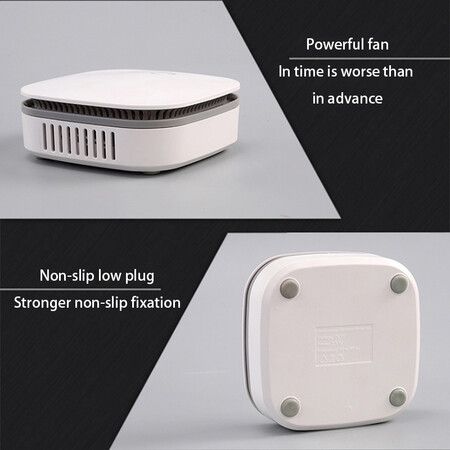 Home Mini Air Purifier With High Efficiency Filter Smart Portable Air Purifier USB Rechargeable Car Home Cleaning Odor