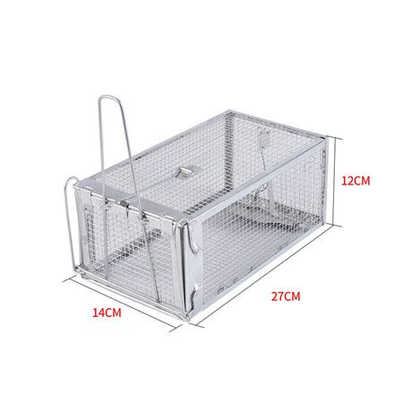 Humane Rat Trap, Chipmunk Rodent Trap That Work for Indoor and Outdoor