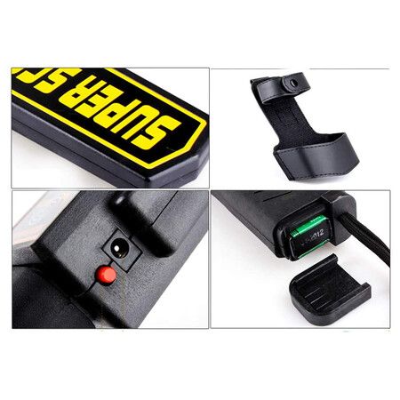 Small Handheld Metal Detector Security Wand Safety Bars, Security Scanner Detects Weapons,Knives,Screw