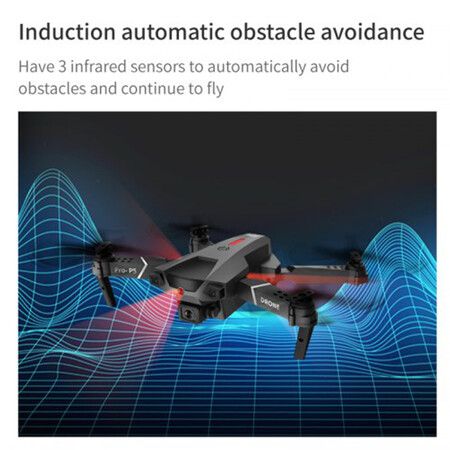 P5 drone 4K dual camera professional aerial photography infrared obstacle avoidance quadcopter RC helicopter toy