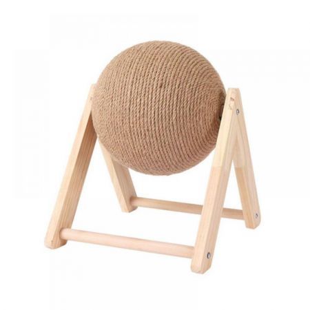 Cat Scratching Ball Toy Kitten Sisal Rope Ball Board Grinding Paws Toys Cats Scratcher Wear-resistant Pet Furniture supplies