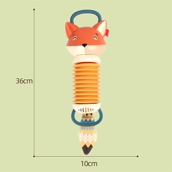 Fox Accordion, Children Educational Animal Accordion Bug, Children Early Education Music Enlightenment Toy