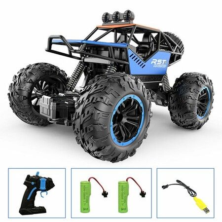 1:16 RC Car 4WD Remote Control Vehicle With LED Lights