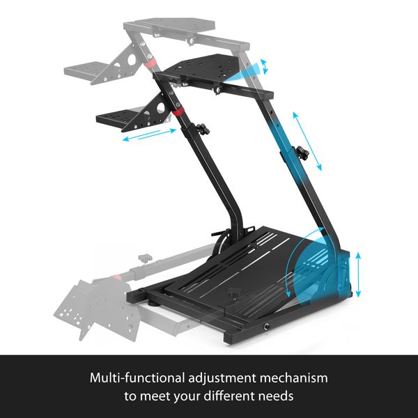 Sim Racing Wheel Stand Foldable Simulator Steering Mount Gaming Accessories for Thrustmaster Logitech