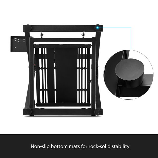 Sim Racing Wheel Stand Simulator Steering Mount Foldable Gaming Accessories for Logitech Thrustmaster 