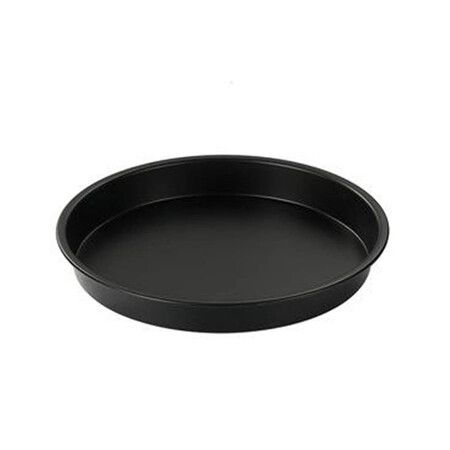 Metal Pizza Plate For Oven Round Bake model Pizza Shop Diy Baking Tools Non-stick Cake Chassis Bakeware Pans (23cm/9inch)