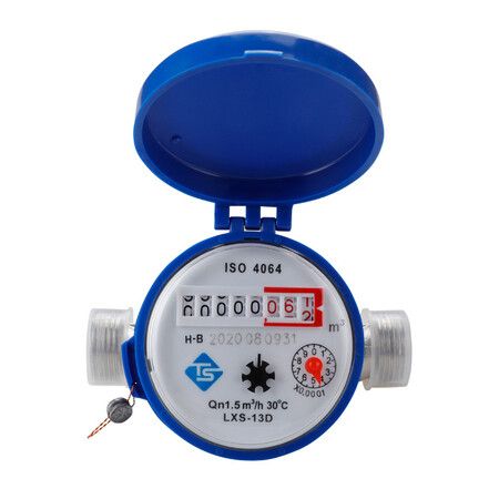 Intelligent water meter Household mechanical high sensitive pointer digital display combination water meter