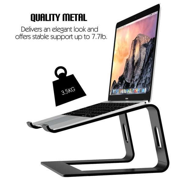 Laptop Stand, Detachable Universal Aluminum Alloy Portable Notebook PC Table Stand for MacBook Pro/Air, Acer, Asus, HP, Surface Pro, Sony, Dell, Lenovo