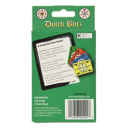 Dutch Blitz Original  Pack Set Card Game