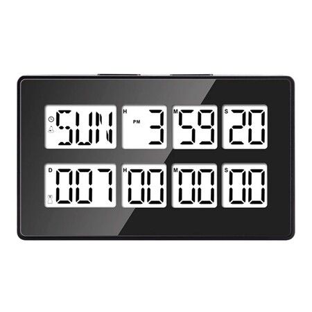 Digital Timer Stopwatch Home Office School Countdown Operation Alarm Clock Timer